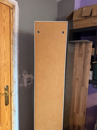 REGALO estantería de baño blanca con baldas