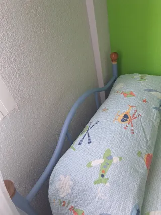 2 Camas-literas de 90 azul