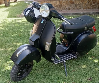 Vespa PX200 Negra Mate