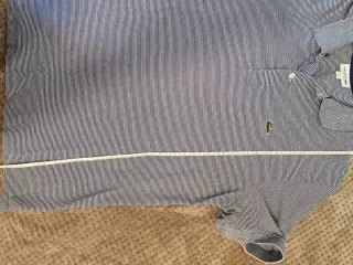 Polo Lacoste Rayas Azul Marino