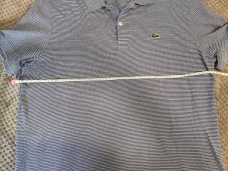 Polo Lacoste Rayas Azul Marino