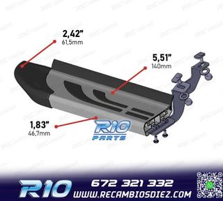 ESTRIBERAS ESTRIBOS VOLKSWAGEN VW TOUAREG 03-10