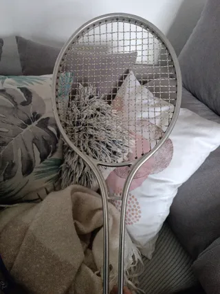 Raqueta Tenis Vintage Aluminio