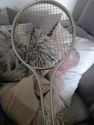 Raqueta Tenis Vintage Aluminio