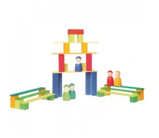 Placas de madera Grimms colores