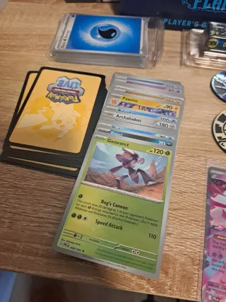 Lote 🇬🇧 ETB abierta Phantasmal Flames Pokémon t