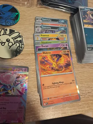 Lote 🇬🇧 ETB abierta Phantasmal Flames Pokémon t