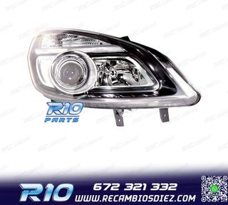 FARO DCH PARA RENAULT SCENIC II 05-08 FONDO NEGRO