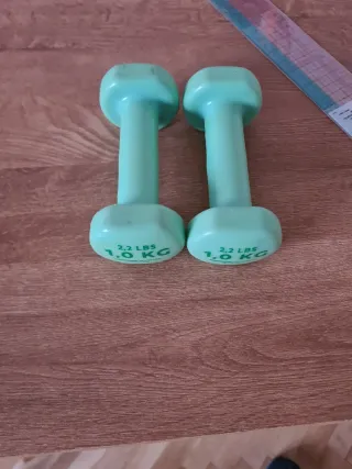 Mancuernas 1kg Decathlon (2 unidades)