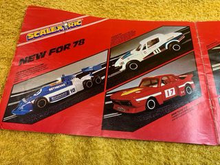 Catálogo Scalextric 1978