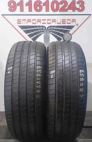 195 55 16 H MICHELIN RUEDA AL 90% VIDA UTIL