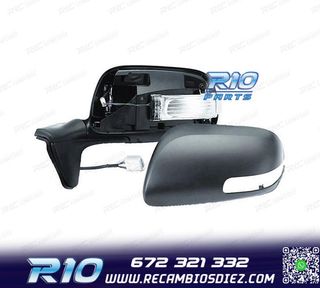 ESPEJO COMPLETO IZQUIERDO TOYOTA AURIS 07-12 TERMICO