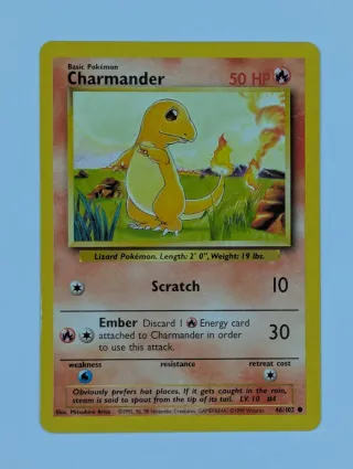 Lote Cartas Pokémon charmander +Bulbasaur