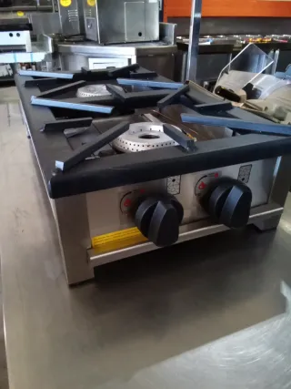 Cocina industrial 2 fuegos