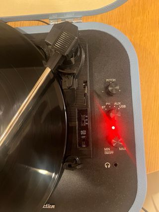 Tocadiscos Muse MT-201 BTB Bluetooth Vintage