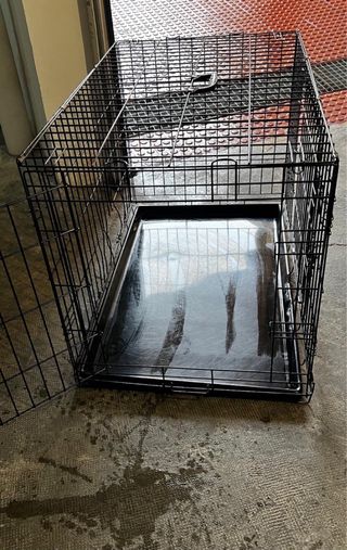 Jaula grande para mascotas plegable