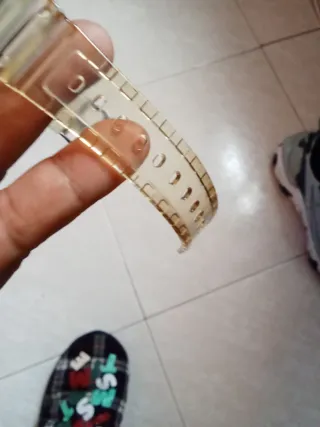 Reloj Casio G-Shock Transparente Dorado