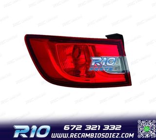 PILOTO IZQ PARA RENAULT CLIO IV 12-16 BLANCO ROJO