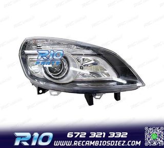FARO DCH RENAULT SCENIC II 05-08 XENON FONDO NEGRO