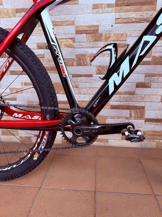 Bicicleta montaña Massi Pro Talla:M Full Carbono