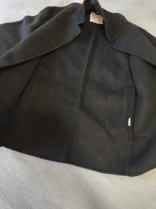 Abrigo niño Zara negro