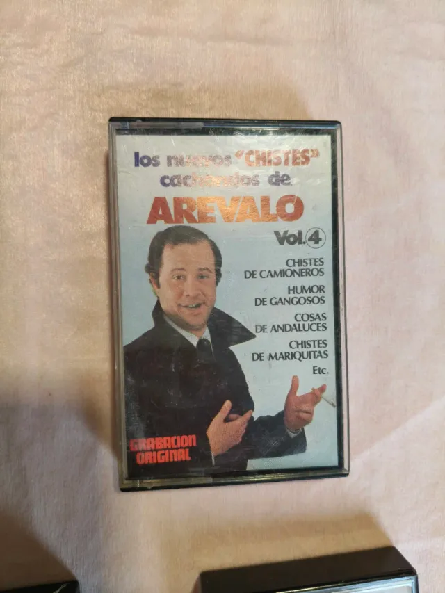 Lote 5 Cintas Cassette Chistes Arévalo