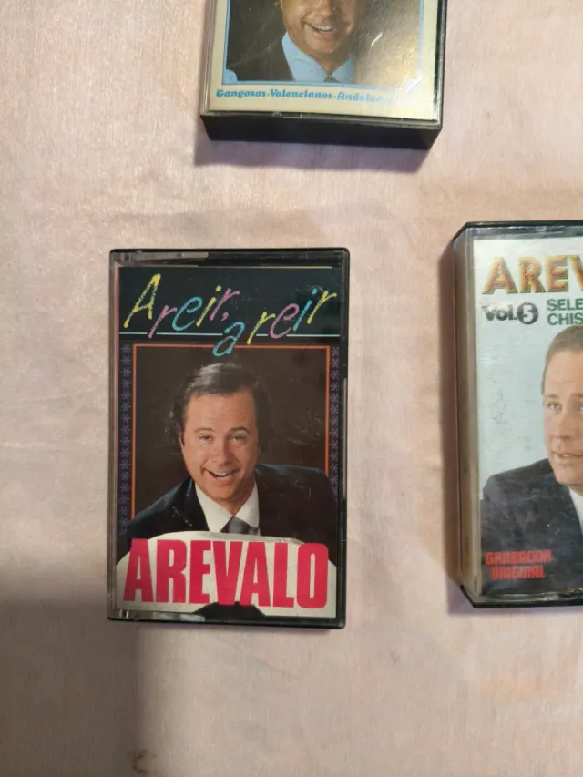 Lote 5 Cintas Cassette Chistes Arévalo