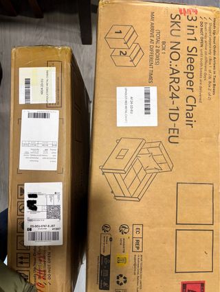 Sillón Cama Gris Tela *NUEVO*