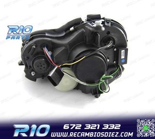 FAROS MERCEDES CLASE CLK W209 02-09 LUZ DIURNA FONDO NEGRO