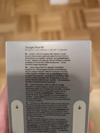 Google Pixel 10. NUEVO Caja Sellada