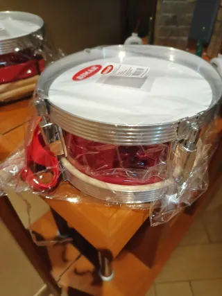 Tambor metálico 22cm