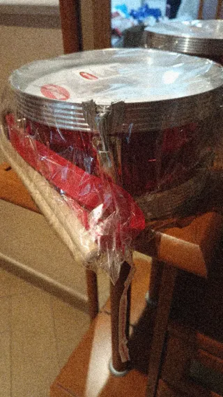 Tambor metálico 22cm