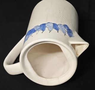 Ernestine Salerno Lattiera/Teiera Ceramica Blu