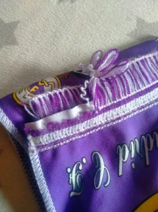 Bufanda Real Madrid CF Morada año 2000