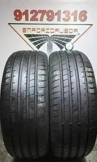 4UD 225 45 19 W GOODYEAR RUEDA AL 90% VIDA UTIL
