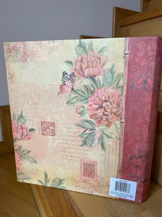 Álbum de fotos vintage Elizabeth Brownd