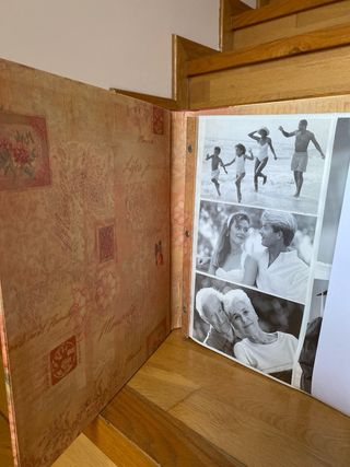 Álbum de fotos vintage Elizabeth Brownd