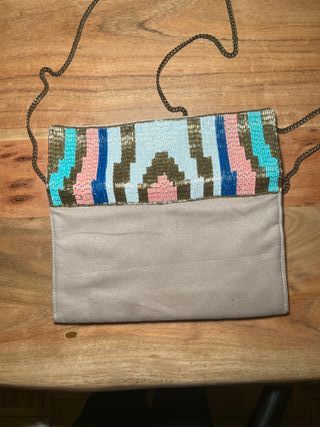 Bolso Clutch Salvador Bachiller Multicolor