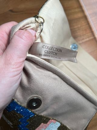 Bolso Clutch Salvador Bachiller Multicolor