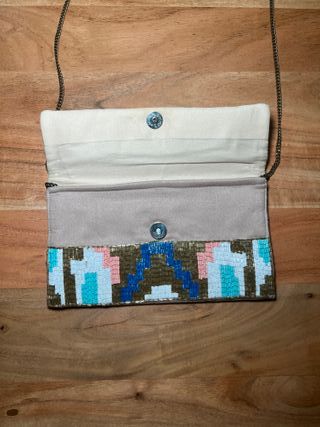 Bolso Clutch Salvador Bachiller Multicolor