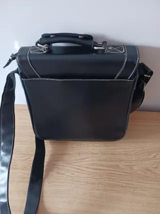 Borsa uomo in pelle nera