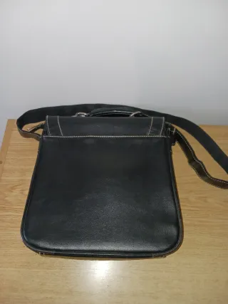 Borsa uomo in pelle nera