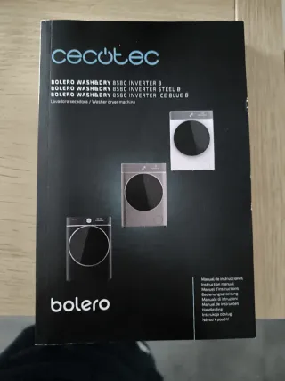 Lavadora Secadora Bolero 8580 iceblue