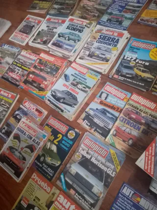 99 revistas de coches antiguas