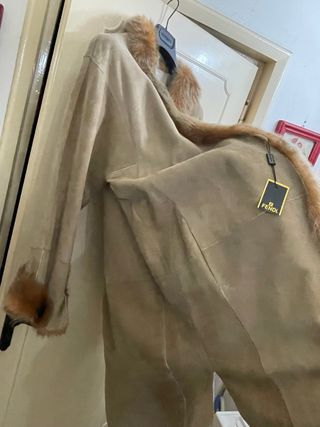 scamosciato con pelliccia