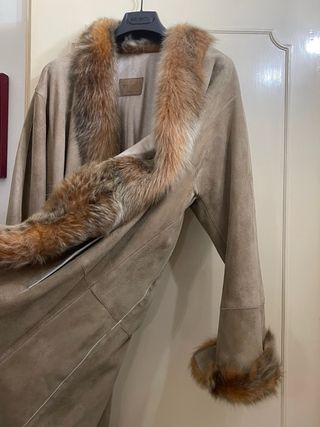 scamosciato con pelliccia