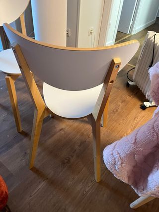 Mesa LISABO y 4 Sillas IKEA