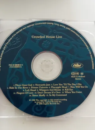 The Very Best Of Crowded House CD Doble
