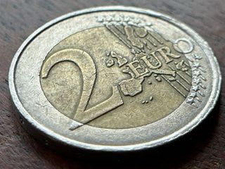 Moneda 2€ Francia con errores acuñación