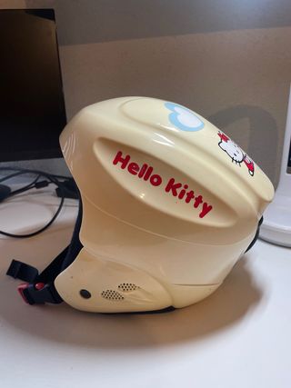 Casco de esquí Hello Kitty para niña
